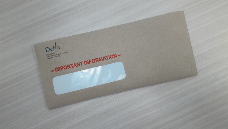 Canada Post Envelope